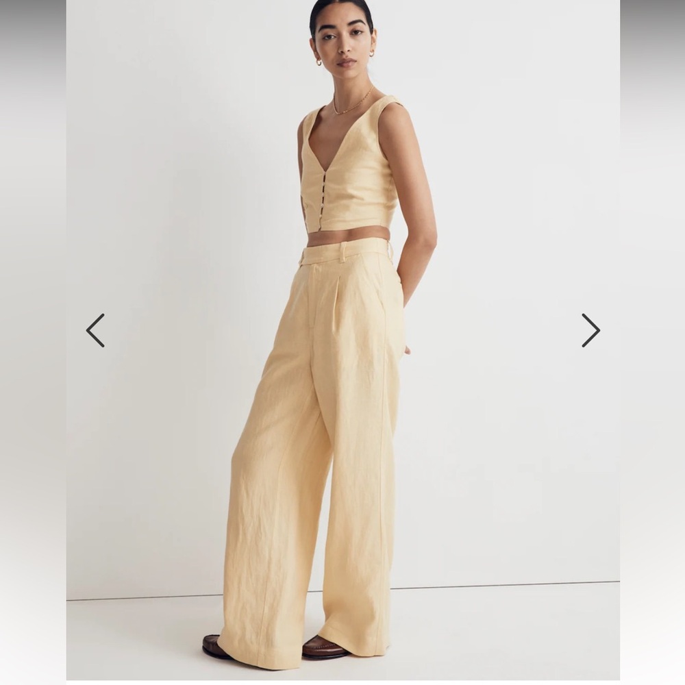 Cute linen set from Madewell, never worn!